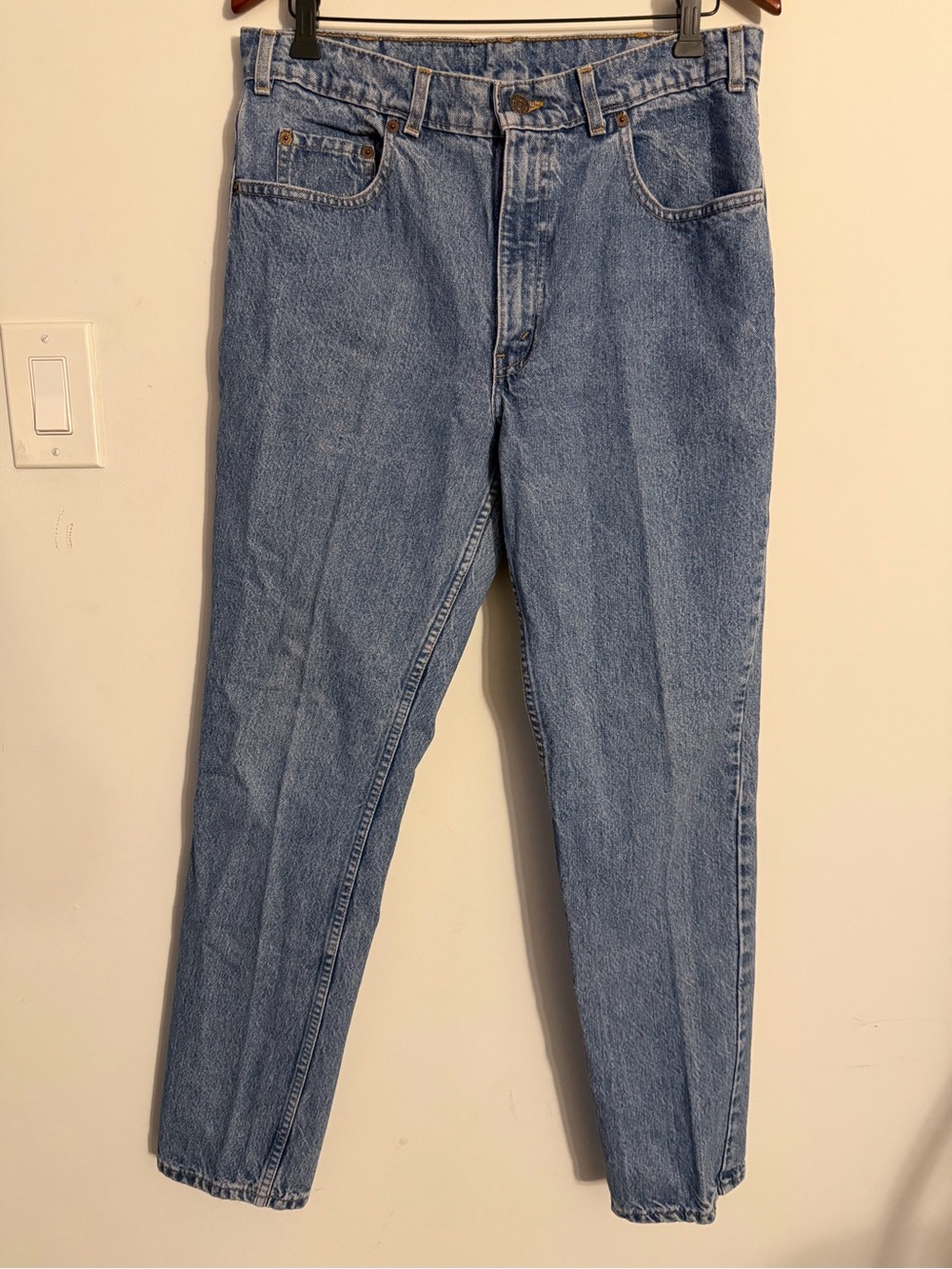 Vintage 1990s Levi’s 531 Women’s High Rise Jeans – Light Wash – Red Tab – C63